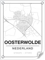 Tuinposter OOSTERWOLDE (Nederland) - 60x80cm