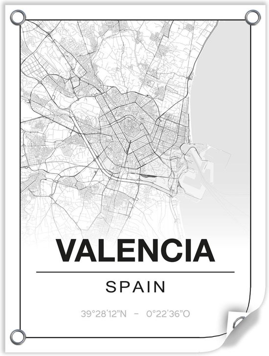 Tuinposter VALENCIA (Spain) - 60x80cm