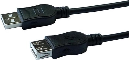CONTINENTAL EDISON USB-verlengkabel Male / USB Female - 3m