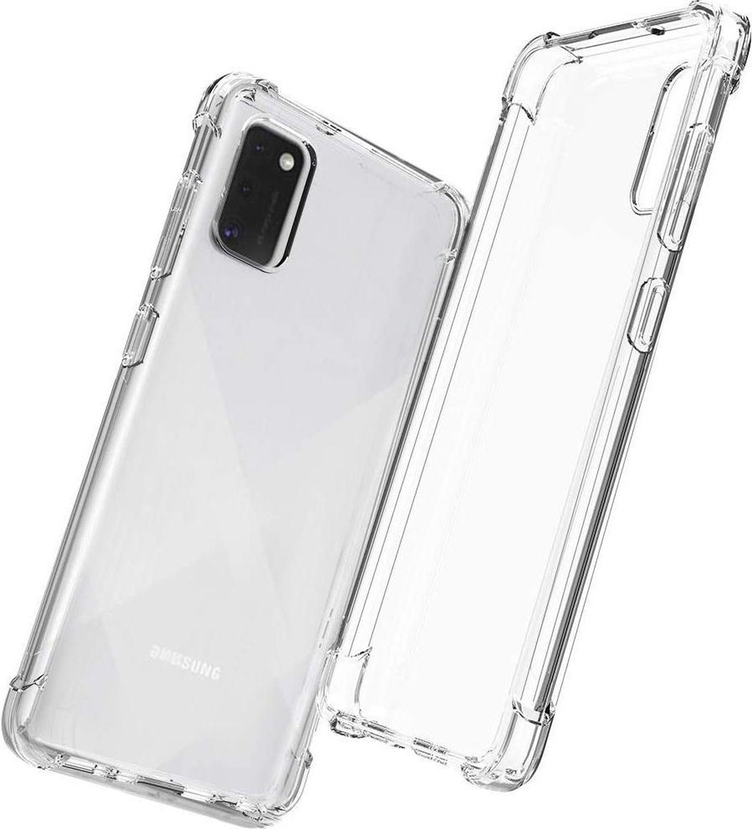 Samsung Galaxy A41 Hoesje Transparant - Anti Shock Back Cover | bol.com