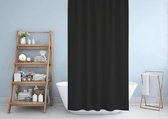 Zethome - Douchegordijn - 120x200 cm - Zwart - Badkamer Gordijn - Shower Curtain - Waterdicht - Een Stuk - Sneldrogend en Anti Schimmel -Wasbaar en Duurzaam