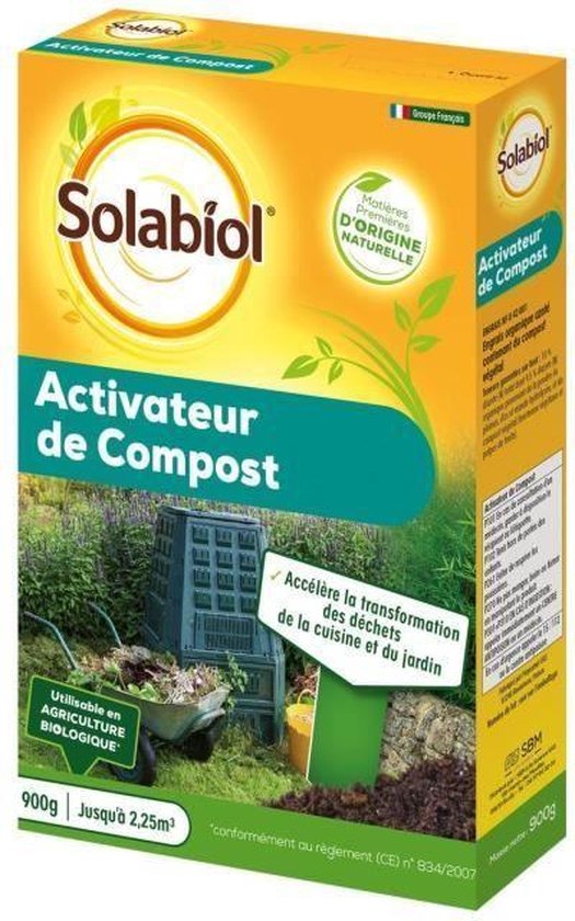 SOLABIOL SOACTI900 Activator van Compost - 900 G