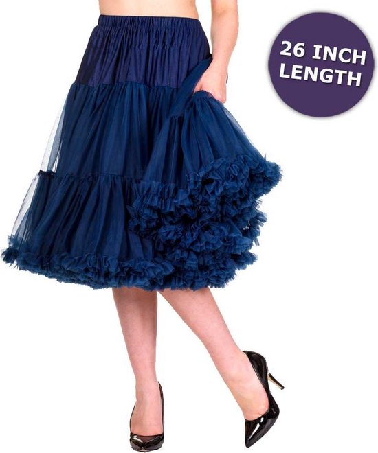 Dancing Days - Lifeforms Petticoat - 26 inch - M/L - Blauw