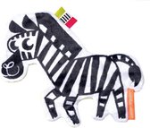 Manhattan Toy Kreukelpapier Zebra Junior 20,32 X 19 Cm Zwart/wit