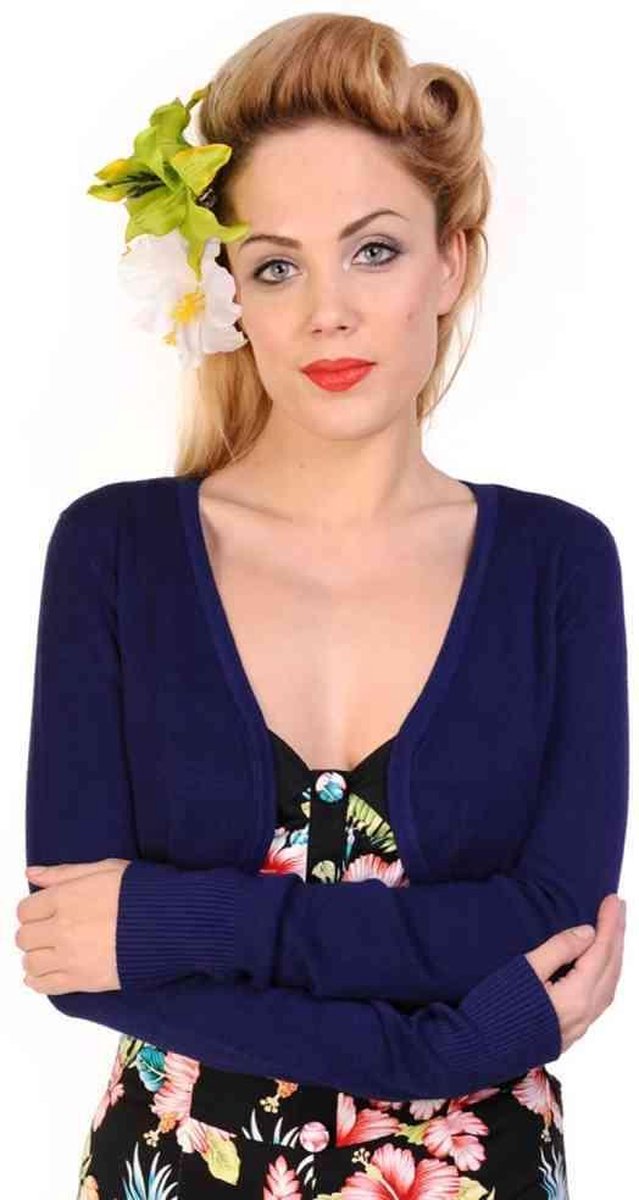 Dancing Days - Flickers Bolero - S - Donkerblauw