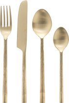 Bestek Couture goud g/4 26cm - Riverdale Bestek - Goud - bestek set 4 stuks