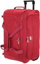 FRANCE BAG Reistas met zachte wielen 56 cm Rood