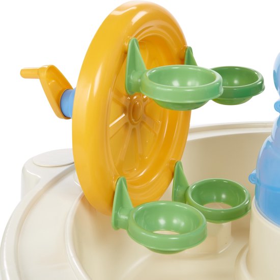 Little Tikes Spiralin 'Seas Waterpark, Table jeux d'eau, 2 an(s), Plastique, Beige, Bleu, Jaune