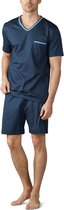 Mey heren shortama Leongatha - donkerblauw - Maat: 3XL