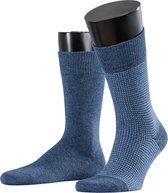 Esprit Contrasty Piqué  Fantasiesok Heren 17864 - Blauw 6570 enzian Heren - 39-42