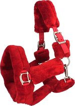 Horsegear Halster  Suave - Rood - middel