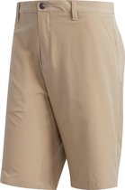 Adidas Golfbroek Kort Ultimate365 Heren Polyester Beige Mt 40