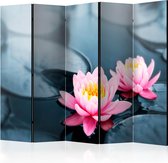 Kamerscherm - Scheidingswand - Vouwscherm - Lotus blossoms II [Room Dividers] 225x172 - Artgeist Vouwscherm