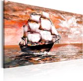 Schilderijen Op Canvas - Schilderij - Sea Odyssey 120x80 - Artgeist Schilderij
