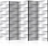 3D Tapijt Vouwscherm - Kamerscherm - Scheidingswand - White Illusion II [Room Dividers] 225x172 - 3D Tapijt