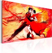 Schilderijen Op Canvas - Schilderij - Sensual Dance 120x80 - Artgeist Schilderij