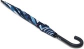 Classic Umbrella - Indigo Tie Dye/Peacoat / Officiële Herschel paraplu / Beperkte Levenslange Garantie / Tie Dye