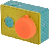 Siliconen lensdop voor Xiaomi Yi / GoPro Hero4 / 3+ / 3 (oranje)