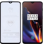 9H 5D Full Glue Film op volledig scherm van gehard glas voor OnePlus 6T