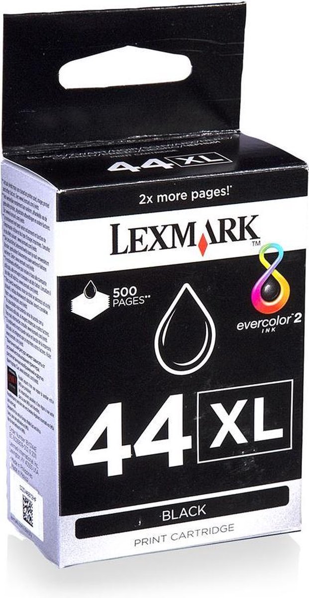 Lexmark 44 Inktcartridge - Zwart