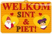 3D Deurbord Welkom Sint en Piet