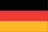 Duitse vlag 30x45cm