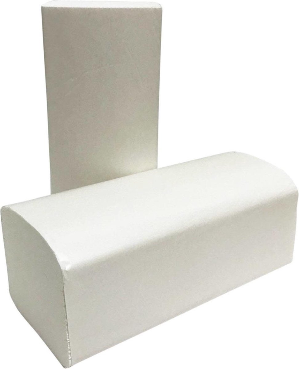 ZONE Handdoekpapier Z-Fold Cellulose 2-Laags Z-vouw