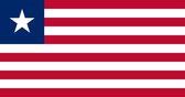 vlag Liberia 30x45cm