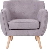 Sortio Home - Fauteuil Maestro - Taupe - Stof