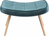 Sortio Home - Fauteuil Ligia - Blauw - Velvet