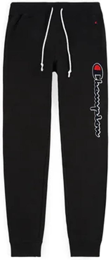 Champion rib cuff joggingbroek in de kleur zwart.