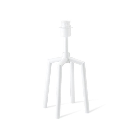 Home Sweet Home Lampe de table Pied Spinn - Blanc