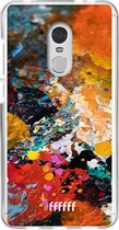 6F hoesje - geschikt voor Xiaomi Redmi 5 -  Transparant TPU Case - Colourful Palette #ffffff