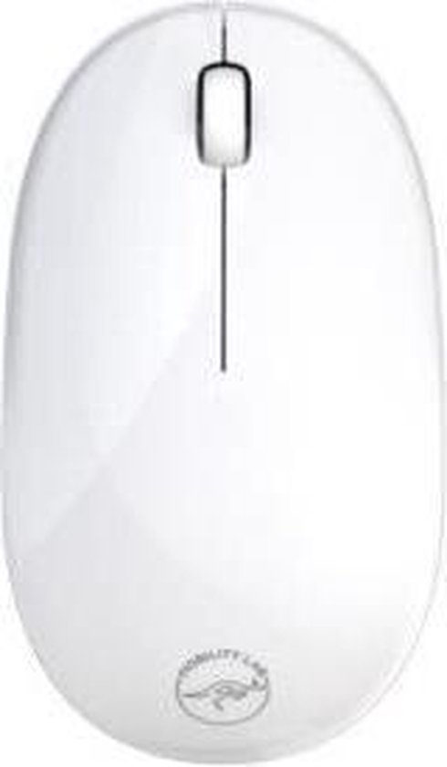 Mobility LAB ML301877 Muis Bluetooth Laser Wit 2 Toetsen 1600 dpi Geïntegreerd scrollwiel