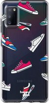 HappyCase Samsung Galaxy A41 Flexibel TPU Hoesje Sneaker print