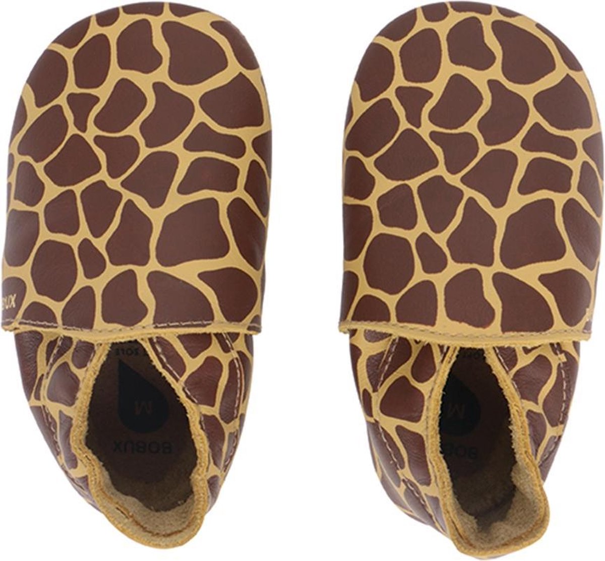 Bobux - Soft Soles - Fall Leaf Giraffe Print - Babyslofjes EU 22