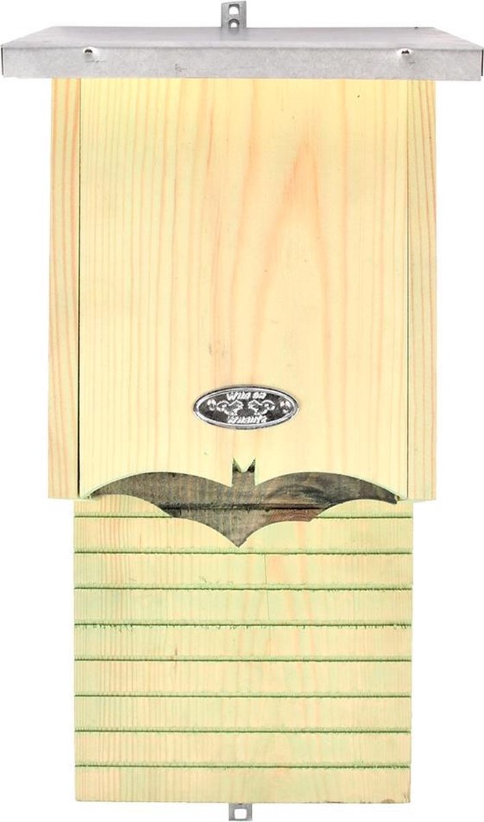 Esschert Design Vleermuiskast 19 X 38,8 Cm Hout/zink Naturel