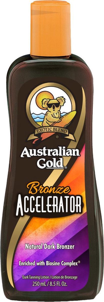 Goedkoopste Australian Gold Bronze Accelerator - 250 ml - zonnebankcrème