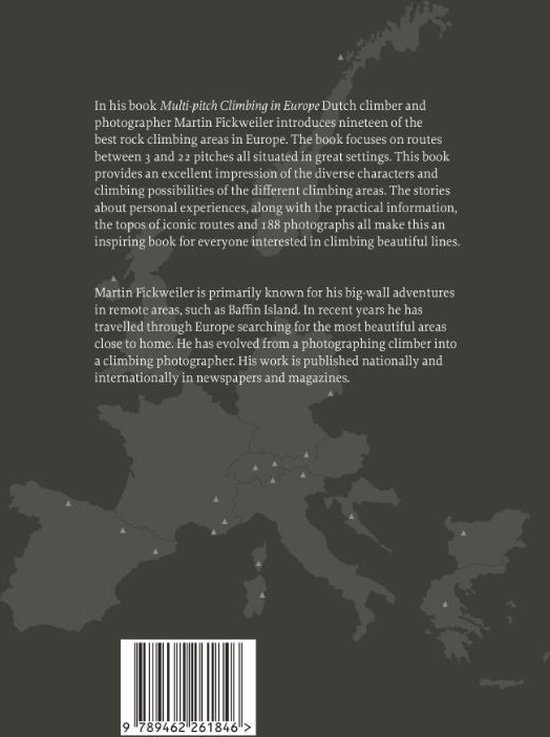 Multipitch climbing in Europe, Martin Fickweiler 9789462261846