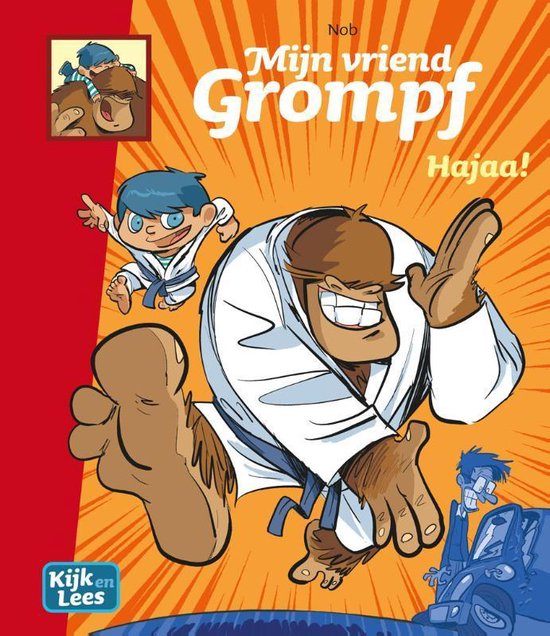 Kijk en Lees - Mijn vriend Grompf Hajaa! - cover