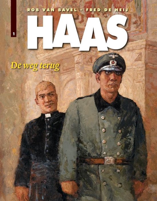 Cover van het boek 'Haas / 1 De weg terug' van Rob van Bavel