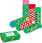 Happy Socks - Unisex Sokken Christmas 3-Pack Gift Box - Multi - Maat 36-40