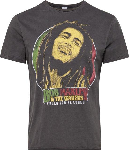 Chemise Amplifiée Bob Marley Serez-vous aimé Red-Xxl