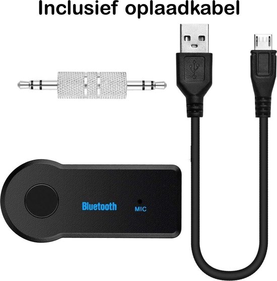 Draadloze Bluetooth Adapter Auto Bluetooth Receiver Audio Muziek AUX - BTH