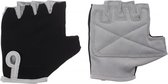 fietshandschoenen Comfort lycra zwart/wit maat XXL