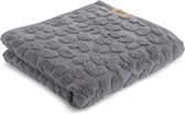 Dindi Home Handdoek Soft Beauty - 50x100 - 100% katoen - Blauw / Grijs