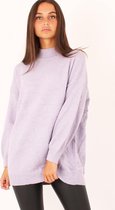 Paarse oversized  sweater