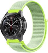 Nylon Smartwatch bandje - Geschikt voor  Samsung Galaxy Watch 46mm nylon band - flash light - Horlogeband / Polsband / Armband