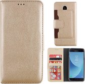 Wallet Case voor Samsung Galaxy J5 2017 - BookCase Goud