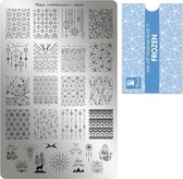 Moyra Stamping Plate  | Nail Art Stempelplaat 71 Frozen